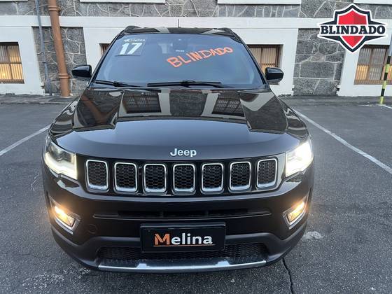 JEEP COMPASS 2.0 16V FLEX LIMITED AUTOMÁTICO JEEP COMPASS 2.0 16V FLEX LIMITED AUTOMÁTICO
